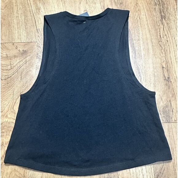 Star Tee Women’s Black TShirt Sleeveless “Be A Bad Ass With A Good Ass” Small - Picture 3 of 5